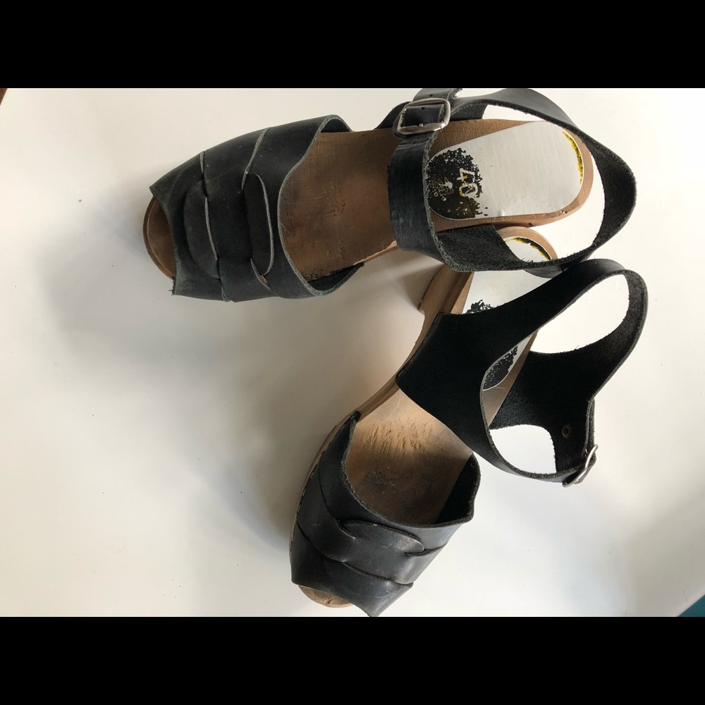 Swedish clog sandal